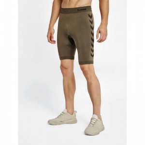 Hummel Hummel First Seamless Tr Sht Tights Muške Ruksaci Maslinasto Zelene | 387076-917