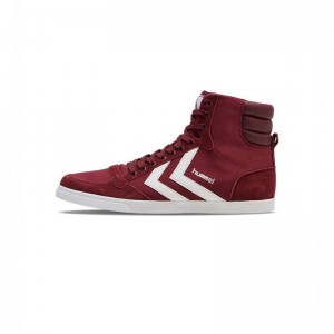 Hummel Hummel Slimmer Stadil High Muške Tenisice Crvene | 904805-817