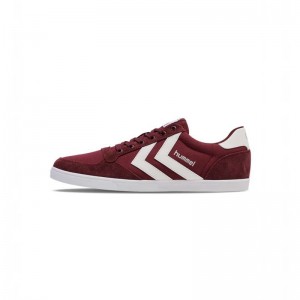 Hummel Hummel Slimmer Stadil Low Muške Hulahopke Crvene | 891970-560