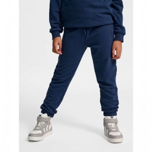 Hummel Jr Base Regular Dječje Hlače Tamnoplave | 953832-791