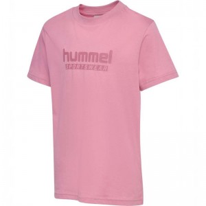 Hummel Jr Base S/S Dječje Majice Roze | 154925-417
