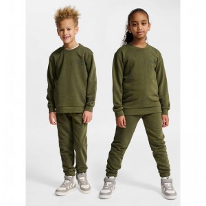 Hummel Jr Base Sweat Dječje Sportski Grudnjak Zelene | 991010-684