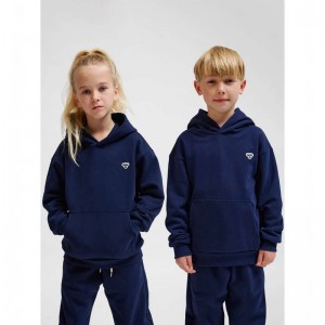 Hummel Jr Loose Bee Dječje Majica s Kapuljačom Tamnoplave | 588817-897