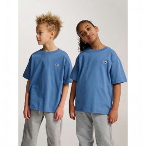 Hummel Jr Loose S/S Bee Dječje Hulahopke Plave | 226748-807