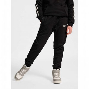 Hummel Jr Regular Adj Waist Dječje Hlače Crne | 829356-284