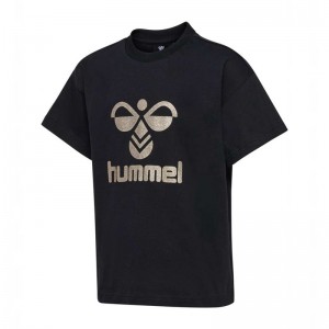 Hummel Karoline S/S Dječje Majice Crne | 435970-313