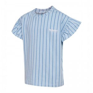 Hummel Kasandra S/S Dječje Majice Plave | 034107-004