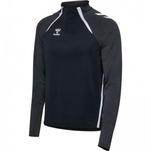 Hummel Lead 2.0 Half Zip Ženske Kratke Hlače Crne | 298818-843