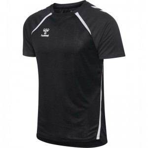 Hummel Lead 2.0 S/S Muške Dres Crne | 636369-697