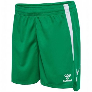 Hummel Lead 2.0 Ženske Kratke Hlače Zelene | 008999-359