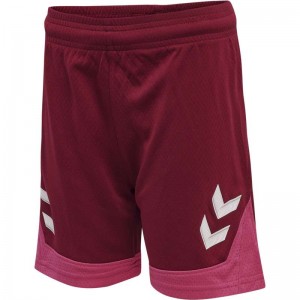Hummel Lead Poly Dječje Kratke Hlače Crvene | 249593-916