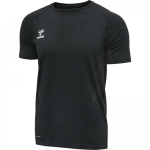 Hummel Lead Pro Seamless Trn Jrs Muške Hlače Crne | 834352-068
