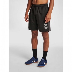 Hummel Lead Trainer Muške Kratke Hlače Crne | 099166-408