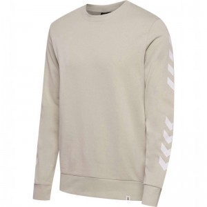 Hummel Legacy Chevron Muške Dukserice Bež | 815375-470