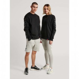 Hummel Legacy Chevron Muške Dukserice Crne | 032319-155