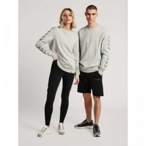 Hummel Legacy Chevron Muške Dukserice Sive | 757356-447