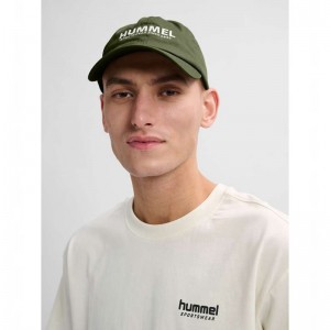 Hummel Legacy Core Baseball Muške Kape Zelene | 574464-875