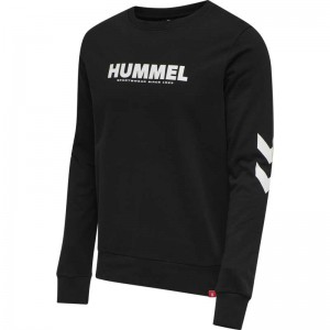 Hummel Legacy Plus Muške Dukserice Crne | 923011-126