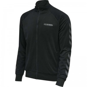 Hummel Legacy Poly Zip Muške Jakne Crne | 303116-707