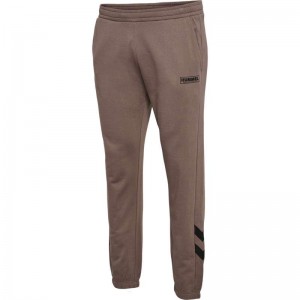 Hummel Legacy Regular Plus Muške Hlače Smeđe | 366828-722