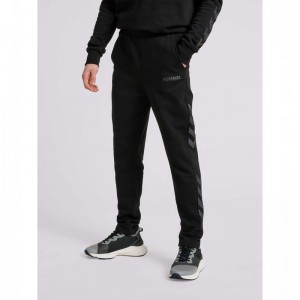 Hummel Legacy Tapered Muške Hlače Crne | 907944-223