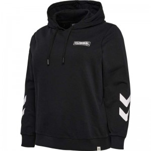 Hummel Legacy Wo Regular Plus Ženske Majica s Kapuljačom Crne | 864003-278