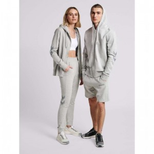 Hummel Legacy Zip Muške Majice Sive | 054226-326