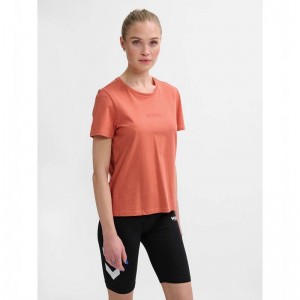Hummel Legacy Ženske Majice Boje Marelice | 479672-272