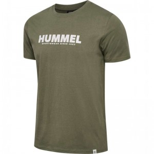 Hummel Legacy Ženske Majice Zelene | 517142-441