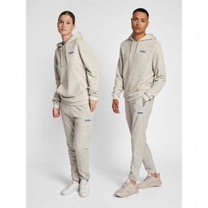 Hummel Lgc Austin Regular Muške Majica s Kapuljačom Bež | 629884-407