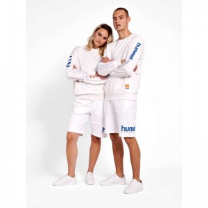 Hummel Lgc Birk Muške Dukserice Bijele | 698422-339