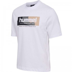 Hummel Lgc Charles Muške Majice Bijele | 799892-550