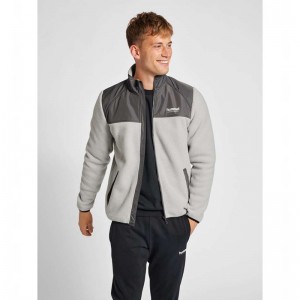 Hummel Lgc Charley Fleece Muške Jakne Sive | 216175-790