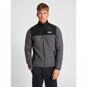 Hummel Lgc Charley Fleece Muške Jakne Sive | 116438-854