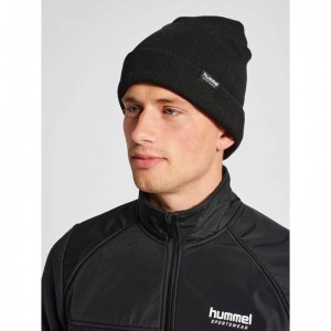 Hummel Lgc Delta Ženske Beanie Crne | 657931-782