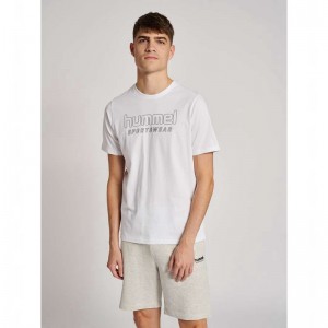 Hummel Lgc Joel Muške Majice Bijele | 346934-126