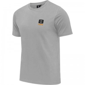 Hummel Lgc Liam Muške Majice Sive | 229586-559