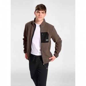 Hummel Lgc Oliver Fleece Muške Jakne Smeđe | 268752-131