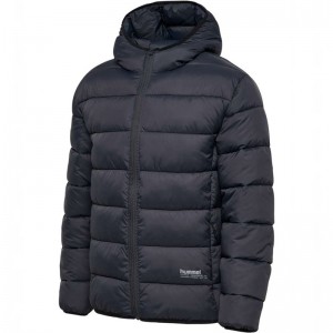 Hummel Lightweight Puffer Muške Jakne Crne | 314346-753