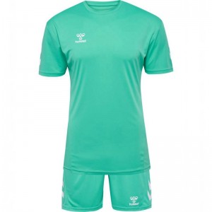 Hummel Logo Muške Sets Zelene | 010370-078