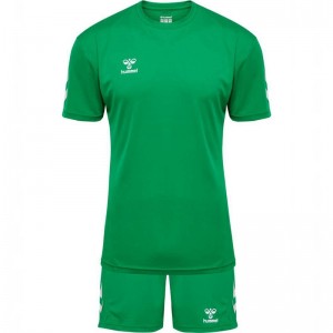 Hummel Logo Muške Sets Zelene | 401793-898