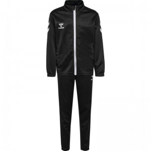 Hummel Logo Suit Dječje Sportska Odjeća Crne | 069163-357