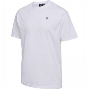 Hummel Loose Bee S/S Ženske Majice Bijele | 166856-372