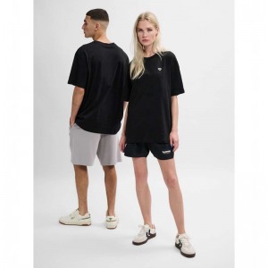 Hummel Loose Bee S/S Ženske Majice Crne | 516742-893