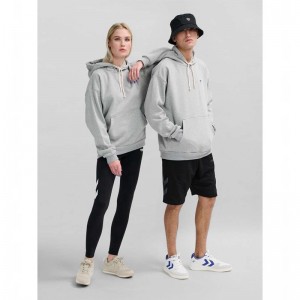 Hummel Loose Bee Ženske Majica s Kapuljačom Sive | 705174-804