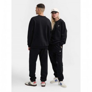 Hummel Loose Crewneck Bee Ženske Dukserice Crne | 052215-131