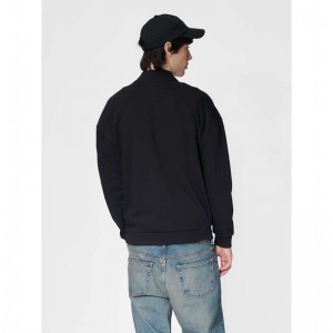 Hummel Loose Half Zip Bee Muške Dukserice Crne | 738772-763