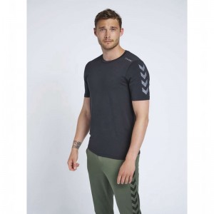 Hummel Mace Muške Majica bez Rukava Crne | 459266-463