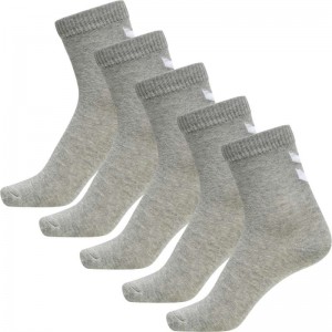Hummel Make My Day 5-pack Dječje Čarape Sive | 622904-224