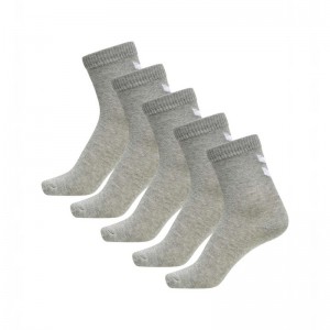 Hummel Make My Day 5-pack Dječje Čarape Sive | 200478-035